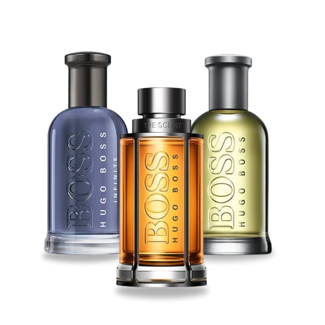 KIT 3 Perfumes: BOSS BOTTLED, BOSS THE SCENT and BOSS BOTTLED INFINITE 100ml